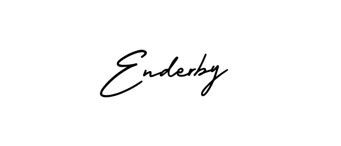 Design your own signature with our free online signature maker. With this signature software, you can create a handwritten (AmerikaSignatureDemo-Regular) signature for name Enderby. Enderby signature style 3 images and pictures png