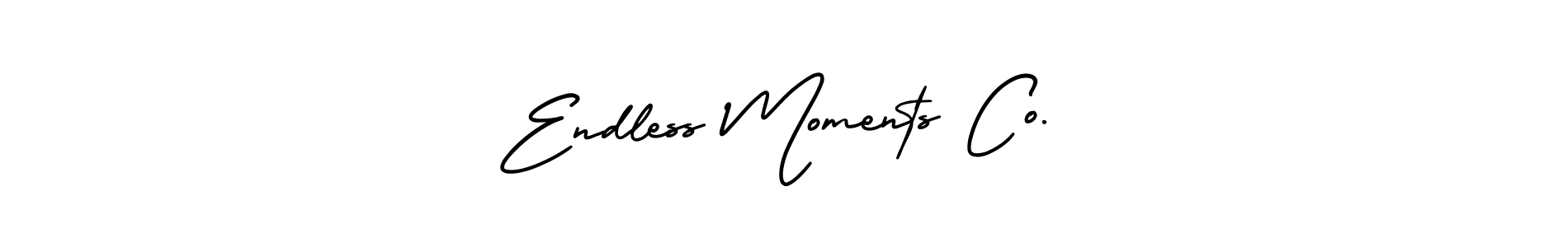 How to make Endless Moments Co. name signature. Use AmerikaSignatureDemo-Regular style for creating short signs online. This is the latest handwritten sign. Endless Moments Co. signature style 3 images and pictures png