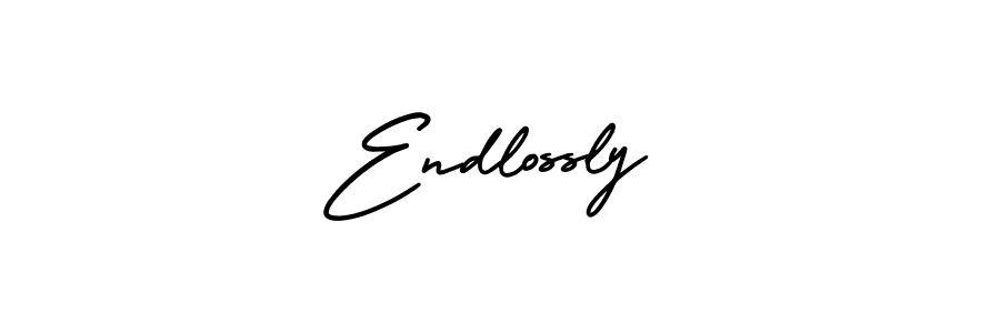 Also we have Endlossly name is the best signature style. Create professional handwritten signature collection using AmerikaSignatureDemo-Regular autograph style. Endlossly signature style 3 images and pictures png
