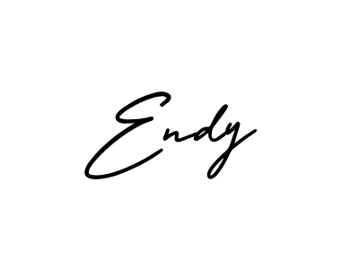 Endy stylish signature style. Best Handwritten Sign (AmerikaSignatureDemo-Regular) for my name. Handwritten Signature Collection Ideas for my name Endy. Endy signature style 3 images and pictures png