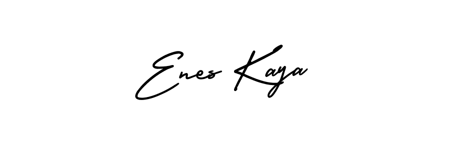 How to make Enes Kaya signature? AmerikaSignatureDemo-Regular is a professional autograph style. Create handwritten signature for Enes Kaya name. Enes Kaya signature style 3 images and pictures png