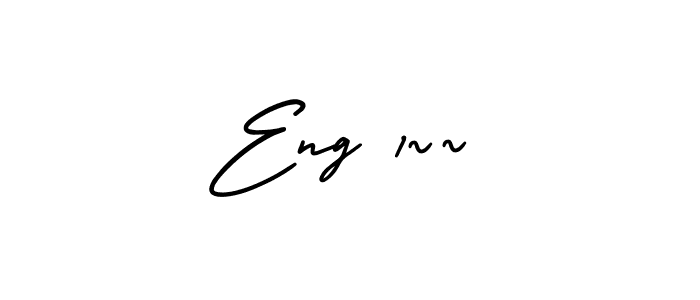 How to make Eng 1~~ name signature. Use AmerikaSignatureDemo-Regular style for creating short signs online. This is the latest handwritten sign. Eng 1~~ signature style 3 images and pictures png