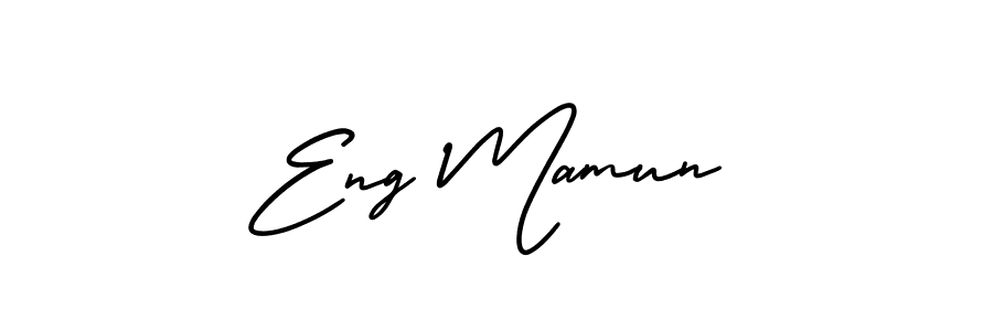Also we have Eng Mamun name is the best signature style. Create professional handwritten signature collection using AmerikaSignatureDemo-Regular autograph style. Eng Mamun signature style 3 images and pictures png