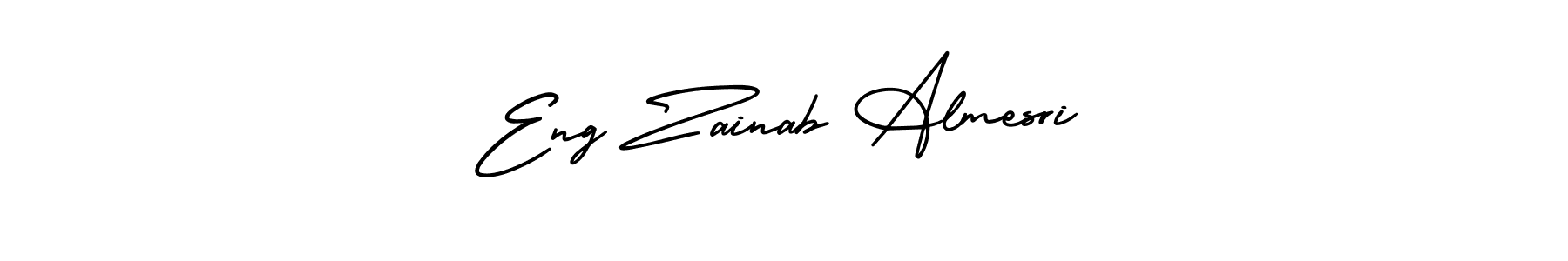 Also You can easily find your signature by using the search form. We will create Eng Zainab Almesri name handwritten signature images for you free of cost using AmerikaSignatureDemo-Regular sign style. Eng Zainab Almesri signature style 3 images and pictures png