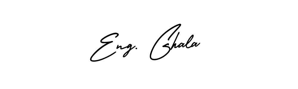 Also we have Eng. Ghala name is the best signature style. Create professional handwritten signature collection using AmerikaSignatureDemo-Regular autograph style. Eng. Ghala signature style 3 images and pictures png