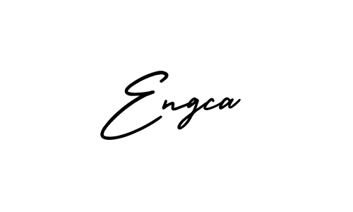 Engca stylish signature style. Best Handwritten Sign (AmerikaSignatureDemo-Regular) for my name. Handwritten Signature Collection Ideas for my name Engca. Engca signature style 3 images and pictures png