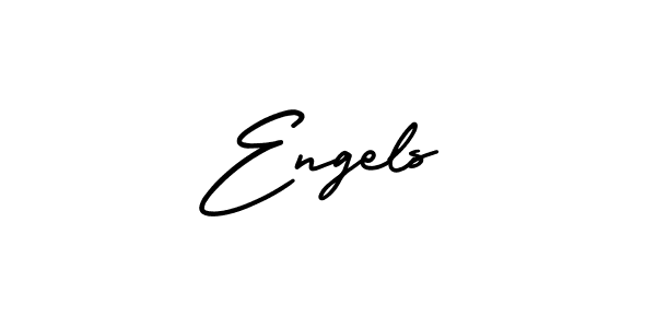 AmerikaSignatureDemo-Regular is a professional signature style that is perfect for those who want to add a touch of class to their signature. It is also a great choice for those who want to make their signature more unique. Get Engels name to fancy signature for free. Engels signature style 3 images and pictures png