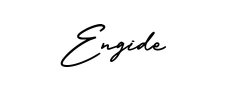 Achieve flawless digital penmanship with Engide name in AmerikaSignatureDemo-Regular font. The perfect tool for creating online signatures. Engide signature style 3 images and pictures png