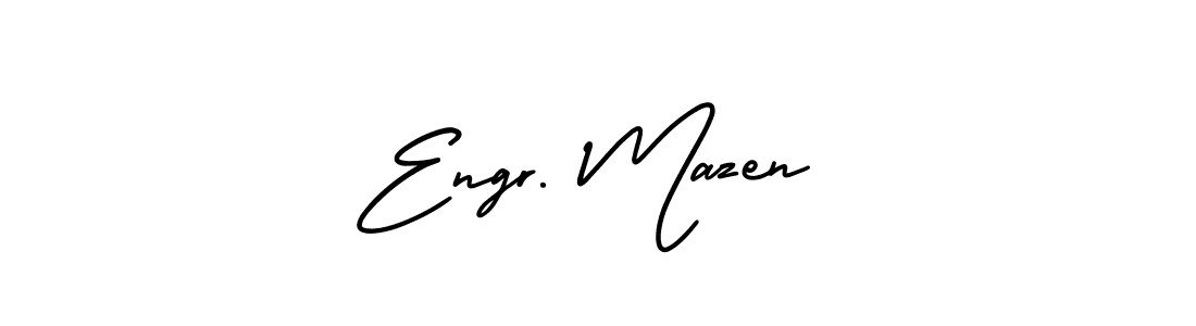 if you are searching for the best signature style for your name Engr. Mazen. so please give up your signature search. here we have designed multiple signature styles  using AmerikaSignatureDemo-Regular. Engr. Mazen signature style 3 images and pictures png