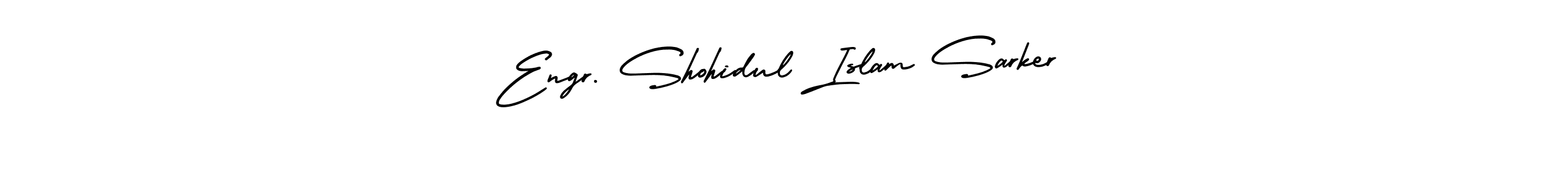 if you are searching for the best signature style for your name Engr. Shohidul Islam Sarker. so please give up your signature search. here we have designed multiple signature styles  using AmerikaSignatureDemo-Regular. Engr. Shohidul Islam Sarker signature style 3 images and pictures png