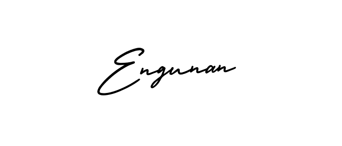 It looks lik you need a new signature style for name Engunan. Design unique handwritten (AmerikaSignatureDemo-Regular) signature with our free signature maker in just a few clicks. Engunan signature style 3 images and pictures png