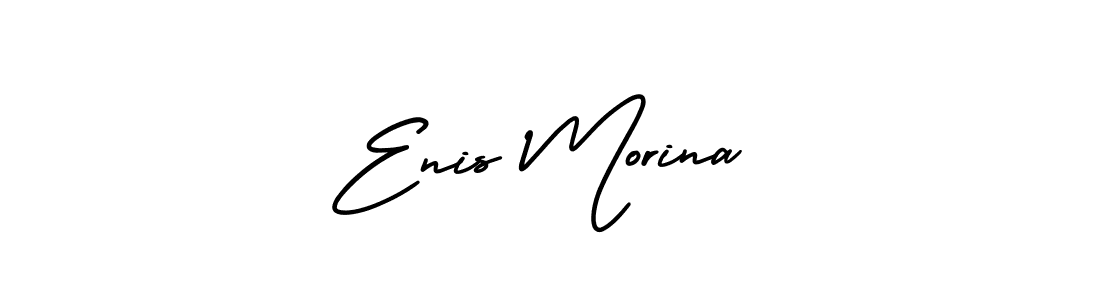 Also we have Enis Morina name is the best signature style. Create professional handwritten signature collection using AmerikaSignatureDemo-Regular autograph style. Enis Morina signature style 3 images and pictures png