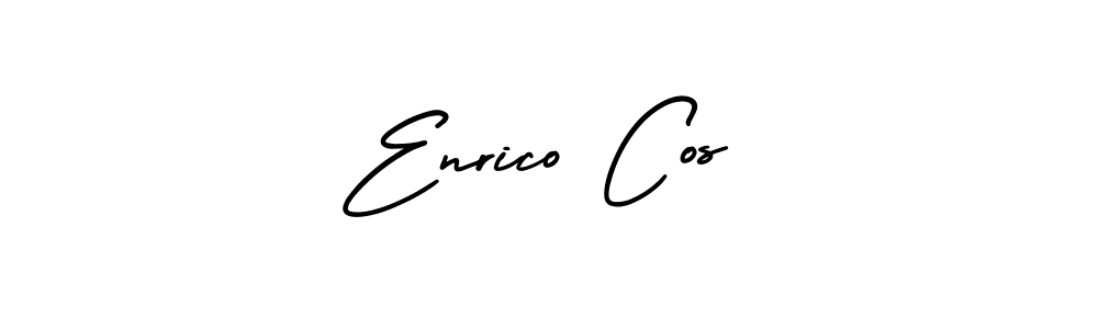 Create a beautiful signature design for name Enrico Cos. With this signature (AmerikaSignatureDemo-Regular) fonts, you can make a handwritten signature for free. Enrico Cos signature style 3 images and pictures png