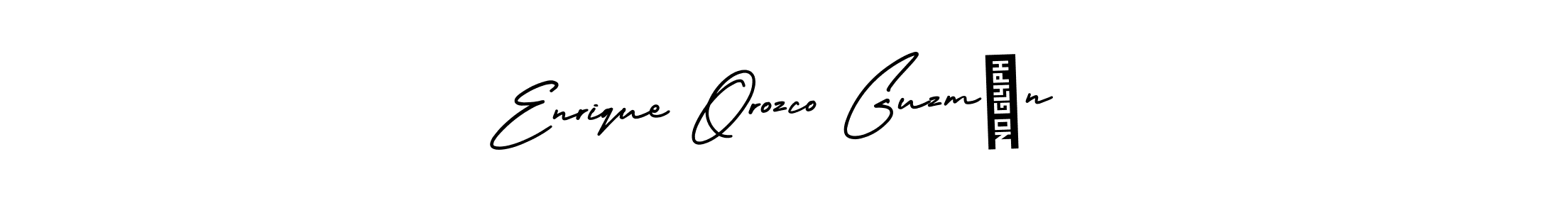 It looks lik you need a new signature style for name Enrique Orozco Guzmán. Design unique handwritten (AmerikaSignatureDemo-Regular) signature with our free signature maker in just a few clicks. Enrique Orozco Guzmán signature style 3 images and pictures png