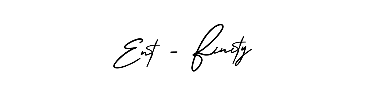 How to make Ent - Finity signature? AmerikaSignatureDemo-Regular is a professional autograph style. Create handwritten signature for Ent - Finity name. Ent - Finity signature style 3 images and pictures png