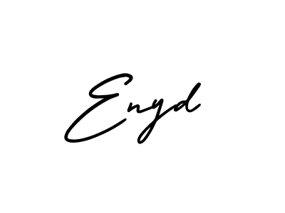 How to Draw Enyd signature style? AmerikaSignatureDemo-Regular is a latest design signature styles for name Enyd. Enyd signature style 3 images and pictures png