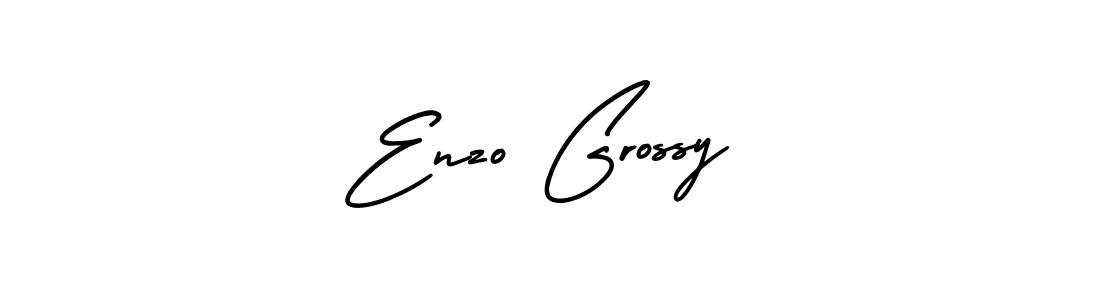Make a beautiful signature design for name Enzo Grossy. With this signature (AmerikaSignatureDemo-Regular) style, you can create a handwritten signature for free. Enzo Grossy signature style 3 images and pictures png