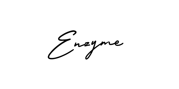 Use a signature maker to create a handwritten signature online. With this signature software, you can design (AmerikaSignatureDemo-Regular) your own signature for name Enzyme. Enzyme signature style 3 images and pictures png