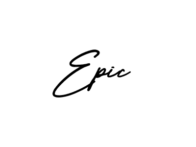 Also You can easily find your signature by using the search form. We will create Epic name handwritten signature images for you free of cost using AmerikaSignatureDemo-Regular sign style. Epic signature style 3 images and pictures png