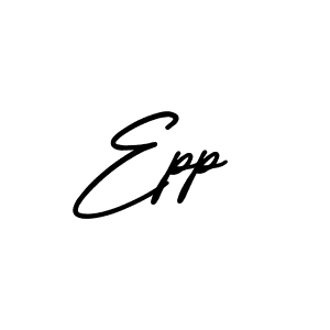 How to Draw Epp signature style? AmerikaSignatureDemo-Regular is a latest design signature styles for name Epp. Epp signature style 3 images and pictures png