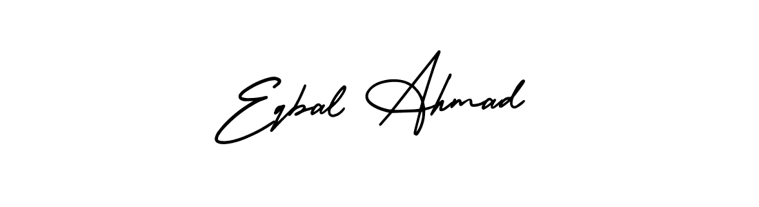 Create a beautiful signature design for name Eqbal Ahmad. With this signature (AmerikaSignatureDemo-Regular) fonts, you can make a handwritten signature for free. Eqbal Ahmad signature style 3 images and pictures png