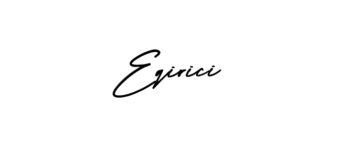 The best way (AmerikaSignatureDemo-Regular) to make a short signature is to pick only two or three words in your name. The name Eqirici include a total of six letters. For converting this name. Eqirici signature style 3 images and pictures png