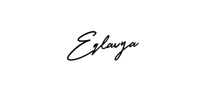 How to Draw Eqlavya signature style? AmerikaSignatureDemo-Regular is a latest design signature styles for name Eqlavya. Eqlavya signature style 3 images and pictures png