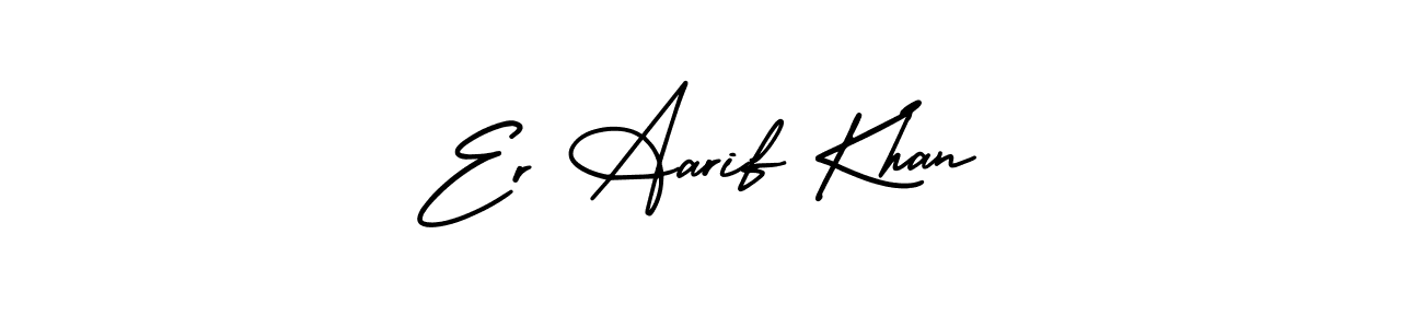 Similarly AmerikaSignatureDemo-Regular is the best handwritten signature design. Signature creator online .You can use it as an online autograph creator for name Er Aarif Khan. Er Aarif Khan signature style 3 images and pictures png