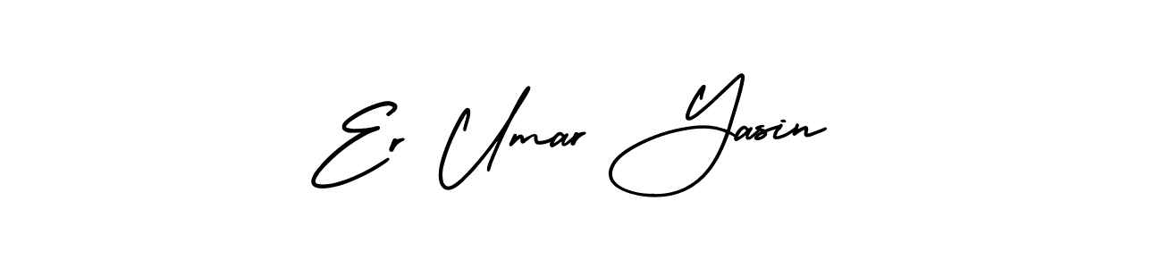 How to Draw Er Umar Yasin signature style? AmerikaSignatureDemo-Regular is a latest design signature styles for name Er Umar Yasin. Er Umar Yasin signature style 3 images and pictures png