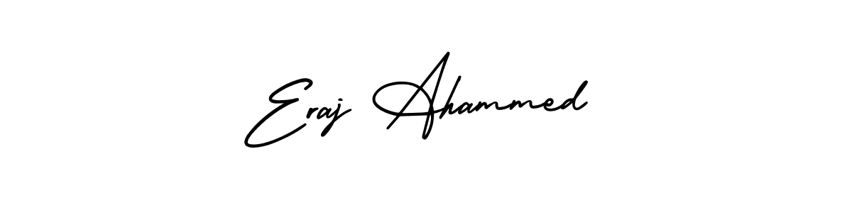 AmerikaSignatureDemo-Regular is a professional signature style that is perfect for those who want to add a touch of class to their signature. It is also a great choice for those who want to make their signature more unique. Get Eraj Ahammed name to fancy signature for free. Eraj Ahammed signature style 3 images and pictures png