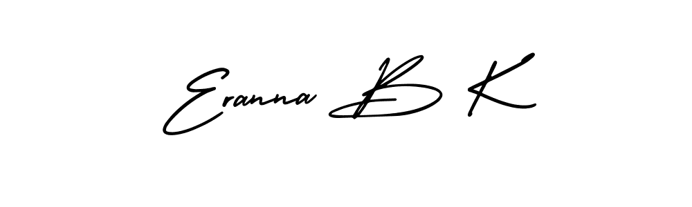See photos of Eranna B K official signature by Spectra . Check more albums & portfolios. Read reviews & check more about AmerikaSignatureDemo-Regular font. Eranna B K signature style 3 images and pictures png