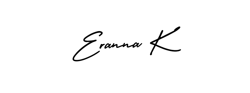 You can use this online signature creator to create a handwritten signature for the name Eranna K. This is the best online autograph maker. Eranna K signature style 3 images and pictures png