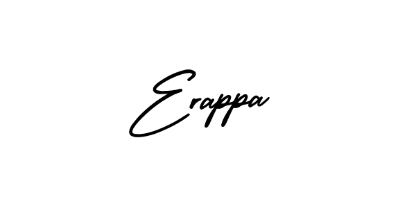 Erappa stylish signature style. Best Handwritten Sign (AmerikaSignatureDemo-Regular) for my name. Handwritten Signature Collection Ideas for my name Erappa. Erappa signature style 3 images and pictures png