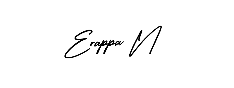 Best and Professional Signature Style for Erappa N. AmerikaSignatureDemo-Regular Best Signature Style Collection. Erappa N signature style 3 images and pictures png