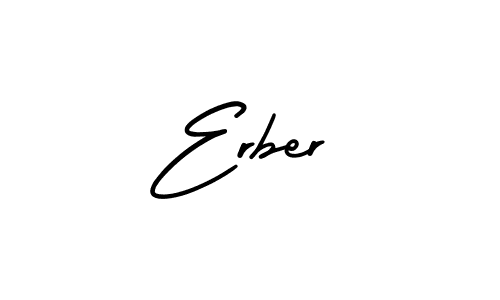 Similarly AmerikaSignatureDemo-Regular is the best handwritten signature design. Signature creator online .You can use it as an online autograph creator for name Erber. Erber signature style 3 images and pictures png