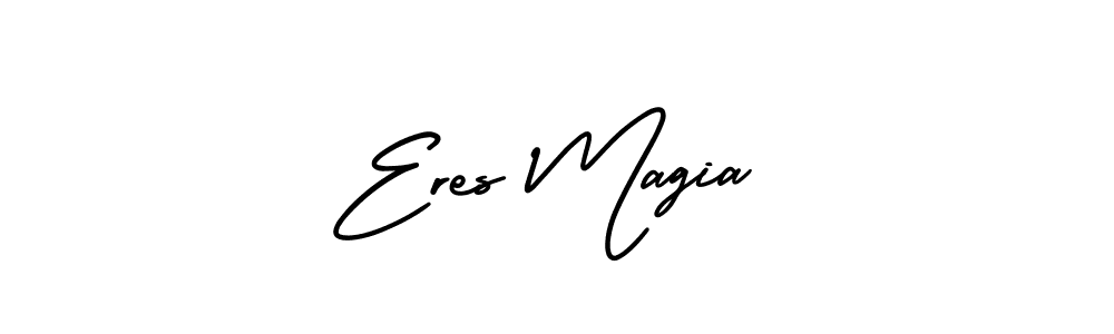 Once you've used our free online signature maker to create your best signature AmerikaSignatureDemo-Regular style, it's time to enjoy all of the benefits that Eres Magia name signing documents. Eres Magia signature style 3 images and pictures png