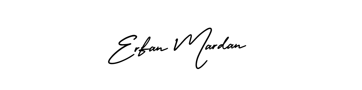 Similarly AmerikaSignatureDemo-Regular is the best handwritten signature design. Signature creator online .You can use it as an online autograph creator for name Erfan Mardan. Erfan Mardan signature style 3 images and pictures png