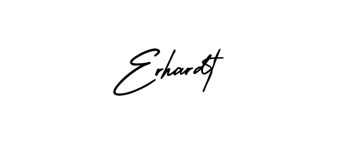 Make a beautiful signature design for name Erhardt. With this signature (AmerikaSignatureDemo-Regular) style, you can create a handwritten signature for free. Erhardt signature style 3 images and pictures png