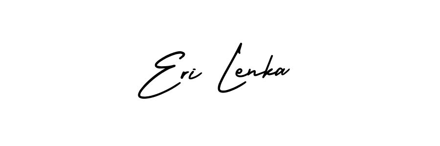 Best and Professional Signature Style for Eri Lenka. AmerikaSignatureDemo-Regular Best Signature Style Collection. Eri Lenka signature style 3 images and pictures png