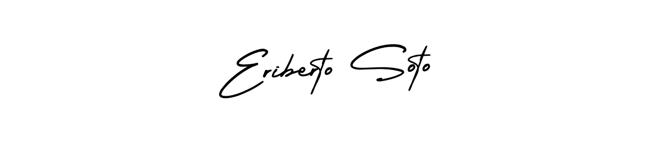Best and Professional Signature Style for Eriberto Soto. AmerikaSignatureDemo-Regular Best Signature Style Collection. Eriberto Soto signature style 3 images and pictures png