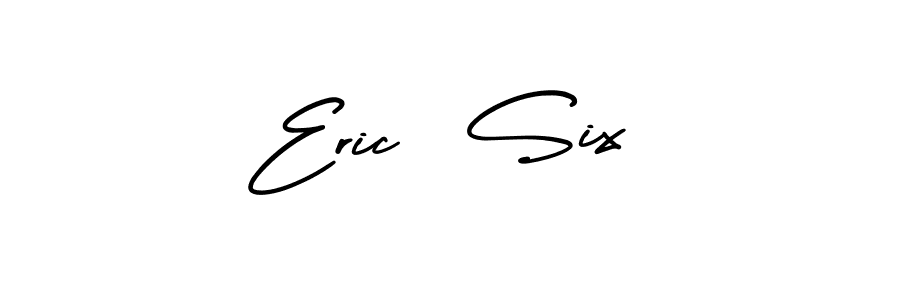 Also You can easily find your signature by using the search form. We will create Eric  Six name handwritten signature images for you free of cost using AmerikaSignatureDemo-Regular sign style. Eric  Six signature style 3 images and pictures png