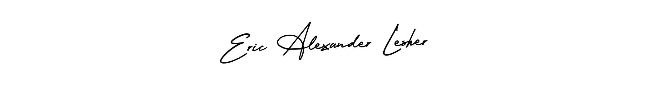 How to make Eric Alexander Lesher name signature. Use AmerikaSignatureDemo-Regular style for creating short signs online. This is the latest handwritten sign. Eric Alexander Lesher signature style 3 images and pictures png