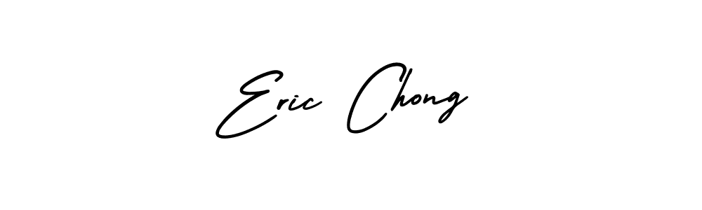 Use a signature maker to create a handwritten signature online. With this signature software, you can design (AmerikaSignatureDemo-Regular) your own signature for name Eric Chong. Eric Chong signature style 3 images and pictures png