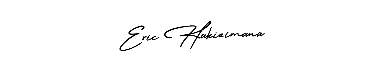 Design your own signature with our free online signature maker. With this signature software, you can create a handwritten (AmerikaSignatureDemo-Regular) signature for name Eric Hakizimana. Eric Hakizimana signature style 3 images and pictures png