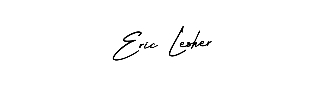 Make a beautiful signature design for name Eric Lesher. With this signature (AmerikaSignatureDemo-Regular) style, you can create a handwritten signature for free. Eric Lesher signature style 3 images and pictures png