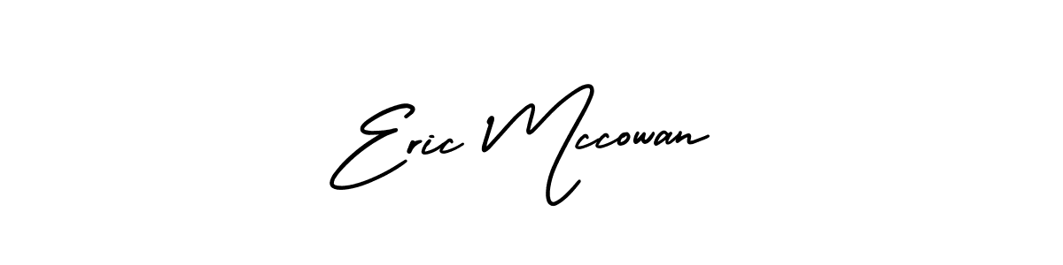 How to make Eric Mccowan name signature. Use AmerikaSignatureDemo-Regular style for creating short signs online. This is the latest handwritten sign. Eric Mccowan signature style 3 images and pictures png