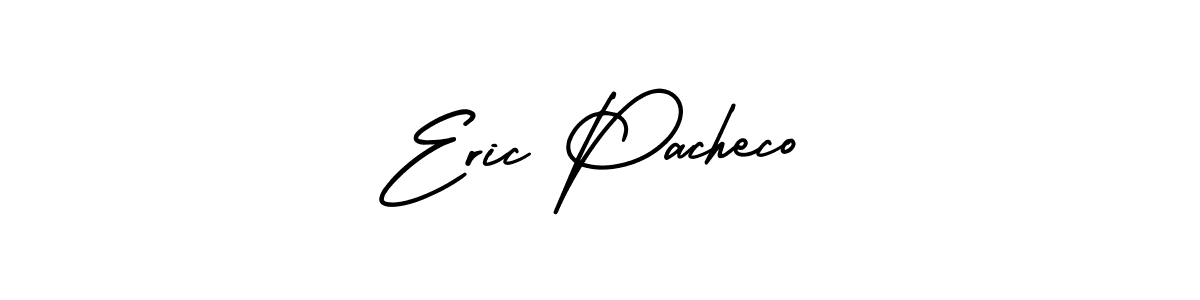 It looks lik you need a new signature style for name Eric Pacheco. Design unique handwritten (AmerikaSignatureDemo-Regular) signature with our free signature maker in just a few clicks. Eric Pacheco signature style 3 images and pictures png