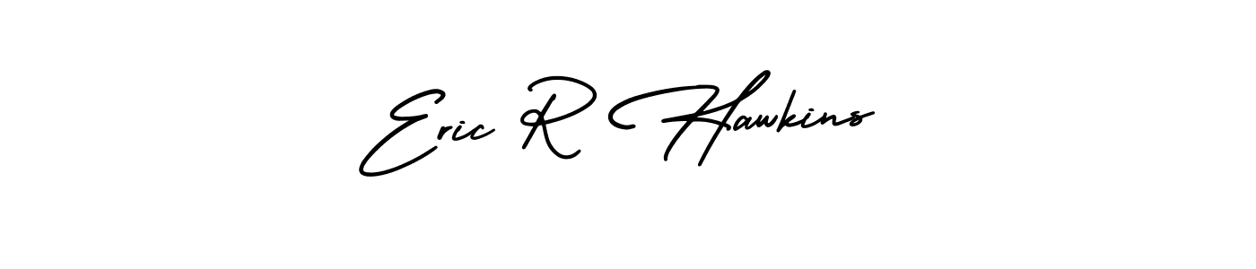 Make a beautiful signature design for name Eric R Hawkins. With this signature (AmerikaSignatureDemo-Regular) style, you can create a handwritten signature for free. Eric R Hawkins signature style 3 images and pictures png