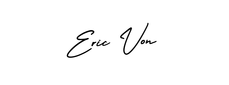 Best and Professional Signature Style for Eric Von. AmerikaSignatureDemo-Regular Best Signature Style Collection. Eric Von signature style 3 images and pictures png