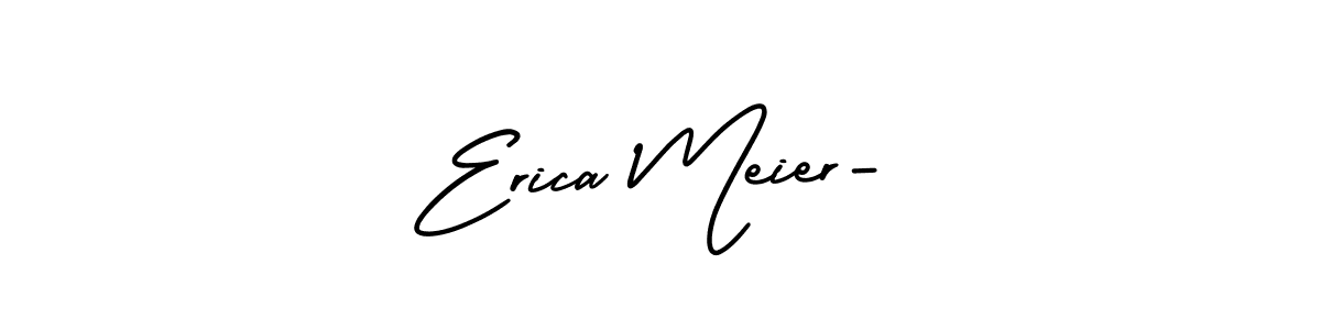 Also we have Erica Meier- name is the best signature style. Create professional handwritten signature collection using AmerikaSignatureDemo-Regular autograph style. Erica Meier- signature style 3 images and pictures png